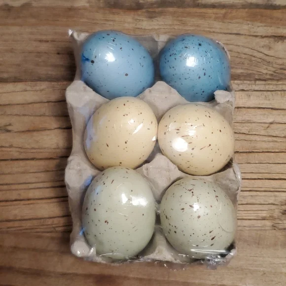 (5) packs of 6 Easter craft decor eggs - Picture 6 of 7